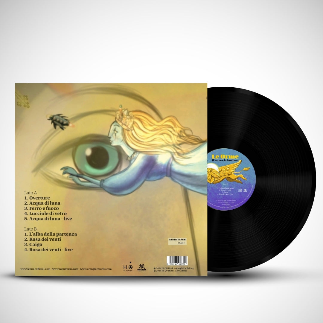 Vinile Le Orme ''Il Leone e La Bandiera''