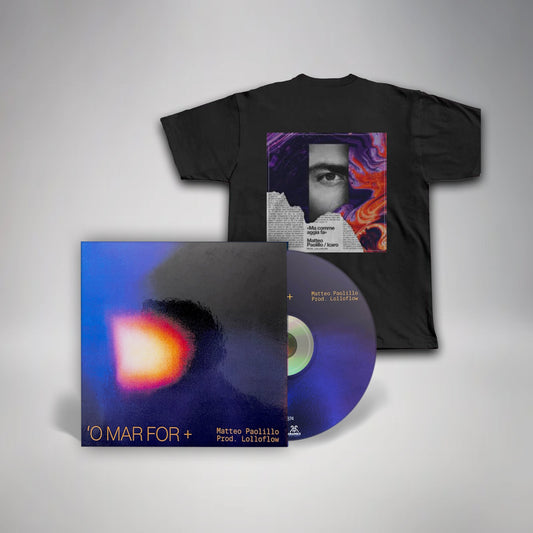 Bundle CD Autografato + Maglietta Matteo Paolillo "O' MAR FOR +"
