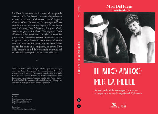 Libro "IL MIO AMICO PER LA PELLE" Copertina Morbida