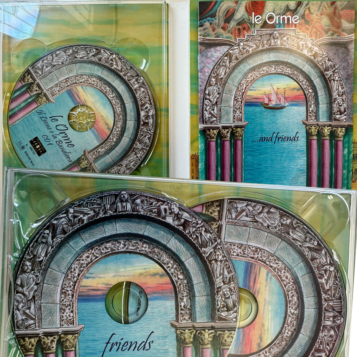 CD Triplo Le Orme "Le Orme & Friends"