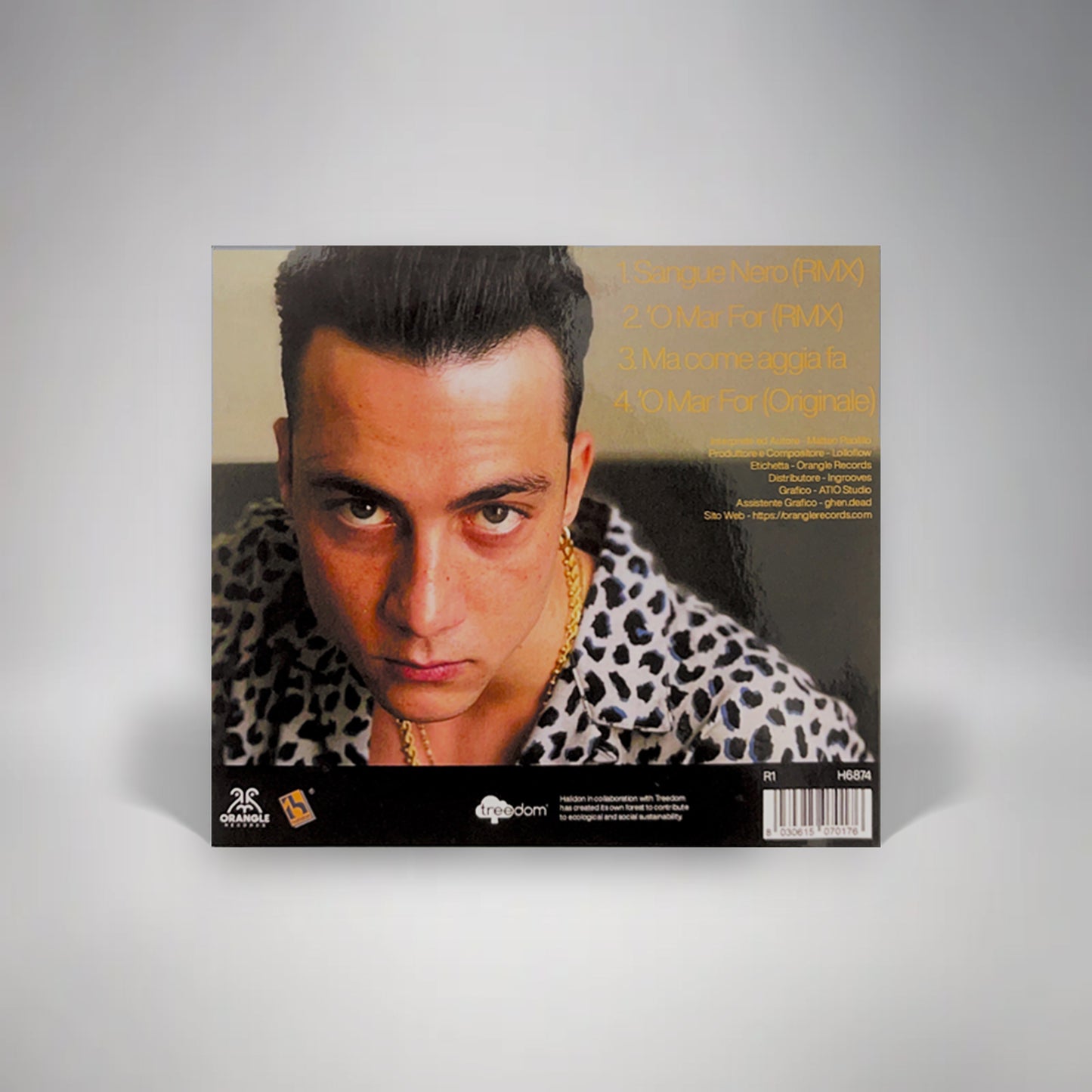 CD Autografato Matteo Paolillo "O MAR FOR +"