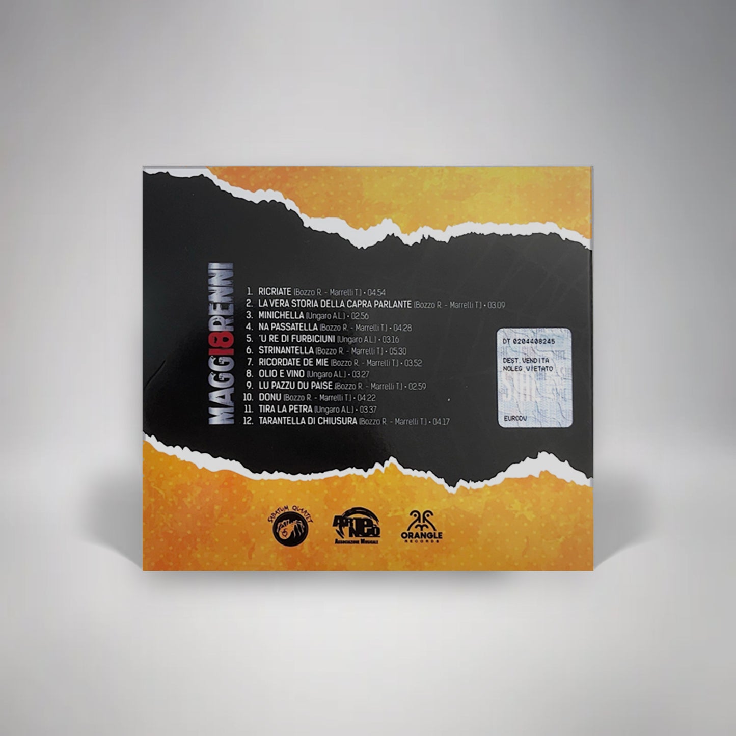 CD Sabatum Quartet "MAGG18RENNI"