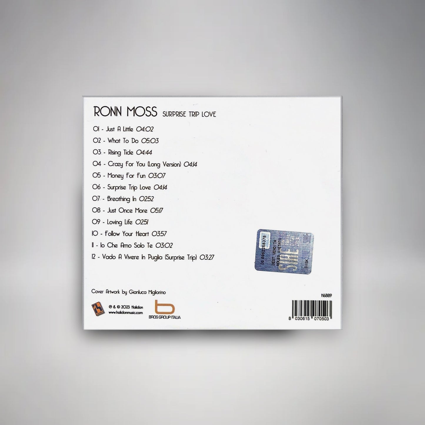 CD Ronn Moss "SURPRISE TRIP LOVE"