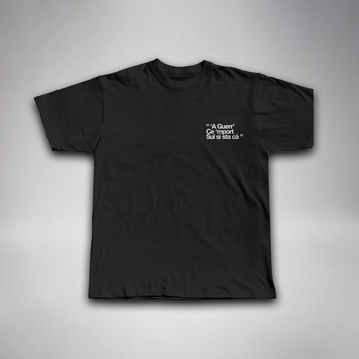 T-Shirt Matteo Paolillo "Ma comme aggia fa" - Lyrics