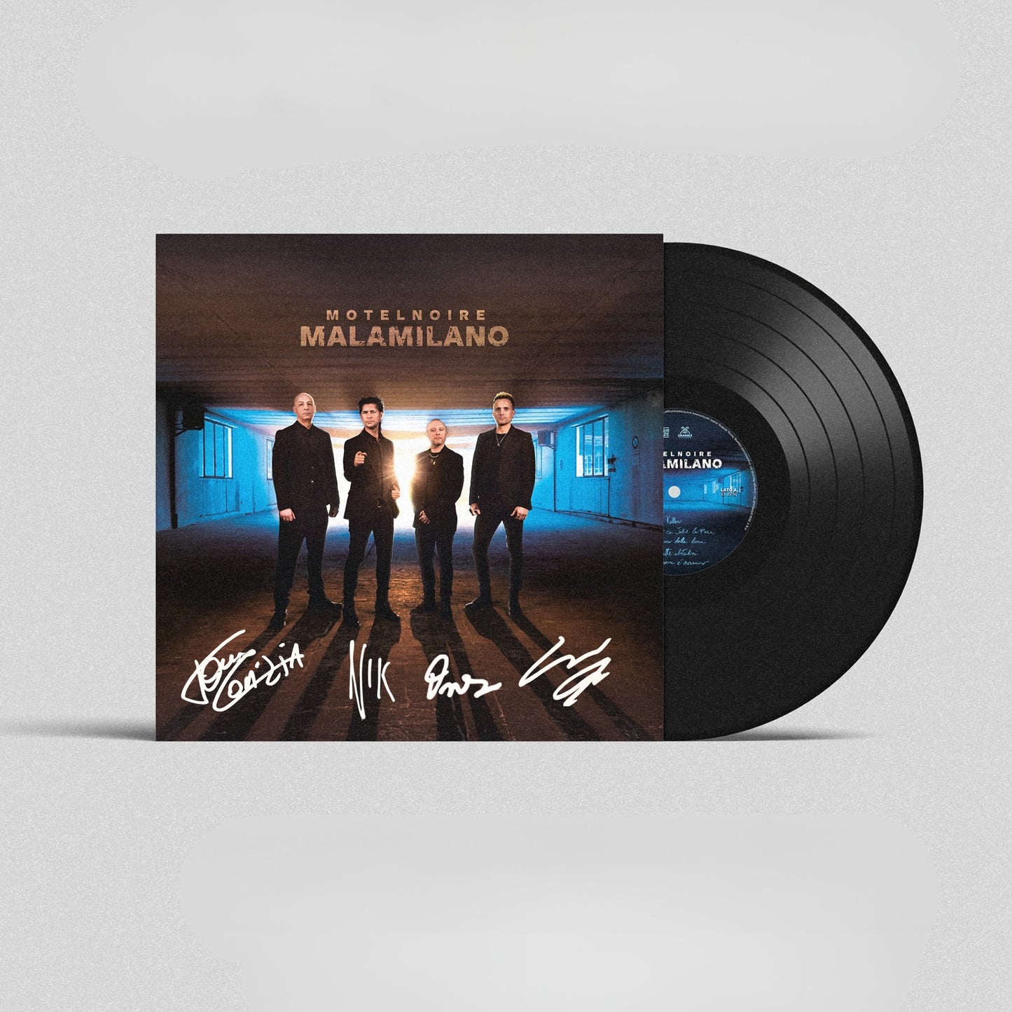 vinile MotelNoire MalaMilano Autografato